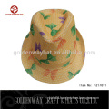 New Arrival Printed Fedora Hat For Girls